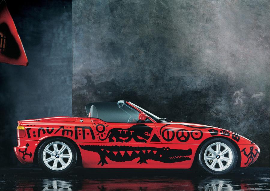  BMW Z1 Art Car by A.R. Penck 1991 года  (фото 2 из 7)